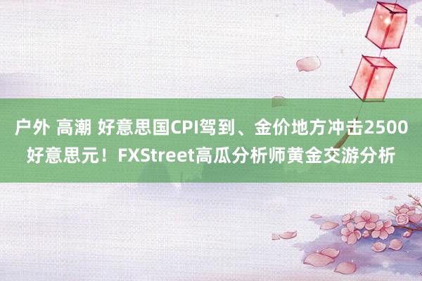 户外 高潮 好意思国CPI驾到、金价地方冲击2500好意思元！FXStreet高瓜分析师黄金交游分析