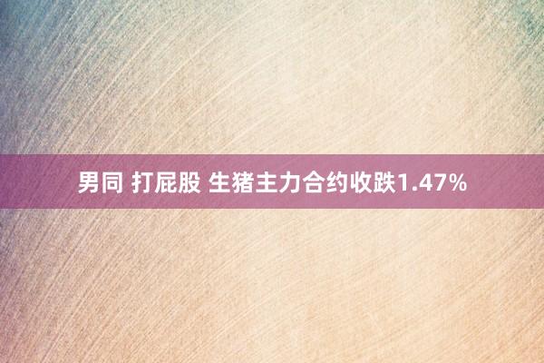 男同 打屁股 生猪主力合约收跌1.47%