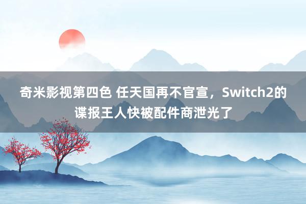 奇米影视第四色 任天国再不官宣，Switch2的谍报王人快被配件商泄光了