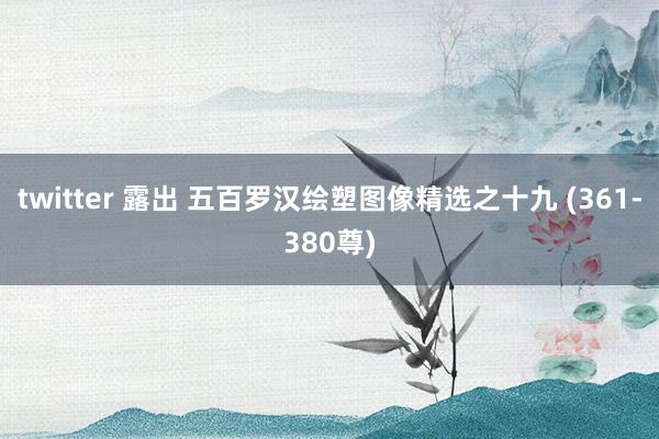 twitter 露出 五百罗汉绘塑图像精选之十九 (361-380尊)